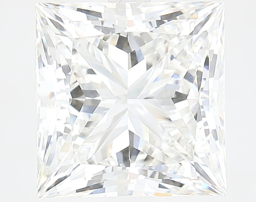 5.29 ct. princess Lab Grown Diamond front image