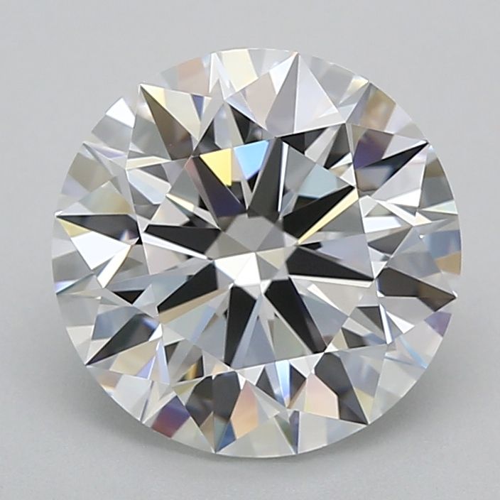 Diamant Rond 2.92 ct - Couleur D - Pureté VVS1