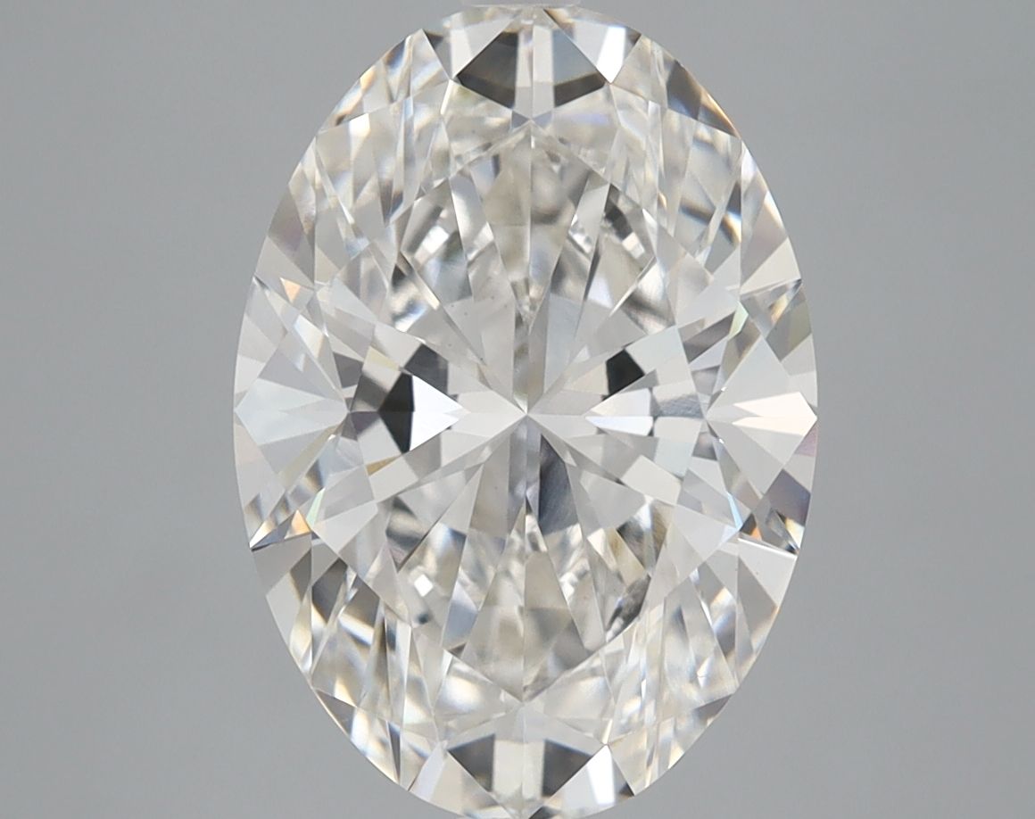 4.10 ct. oval Lab Grown Diamond front image