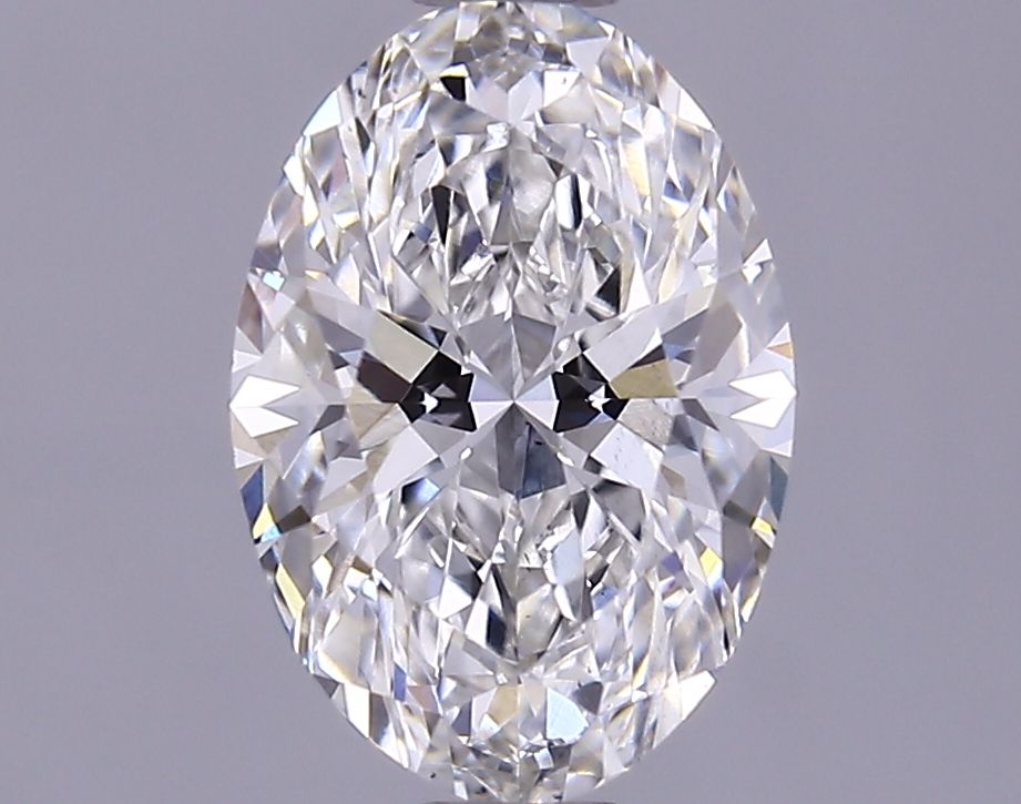 1.12 ct. oval Lab Grown Diamond front image