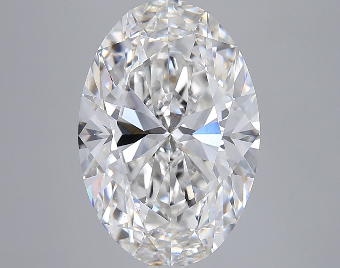 5.65 ct. oval Lab Grown Diamond front image