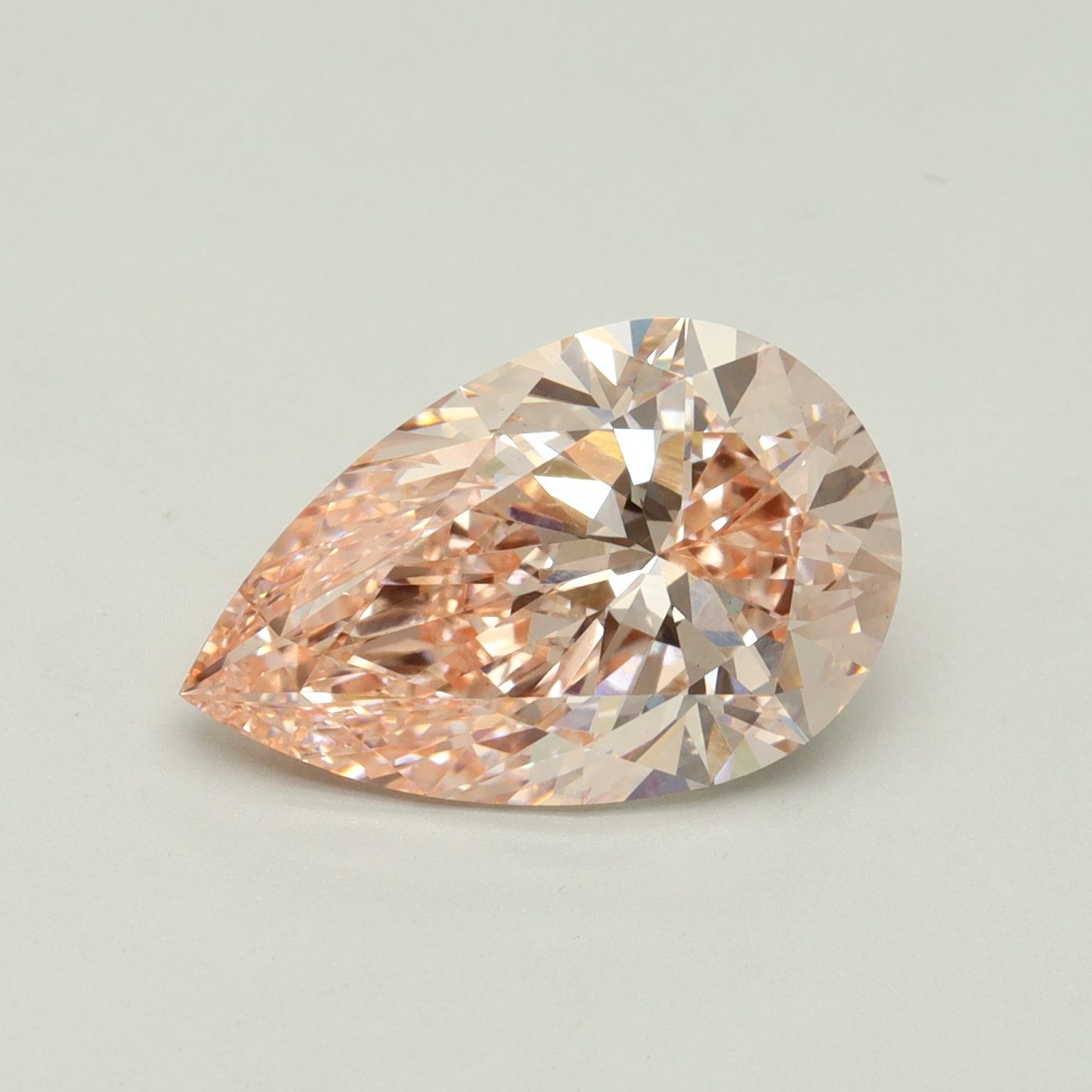 4.13 ct. pear Lab Grown Diamond front image