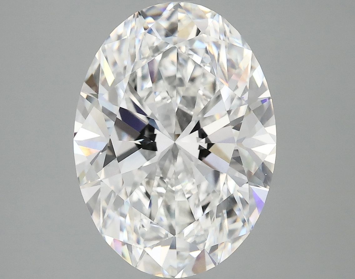 5.02 ct. oval Lab Grown Diamond front image
