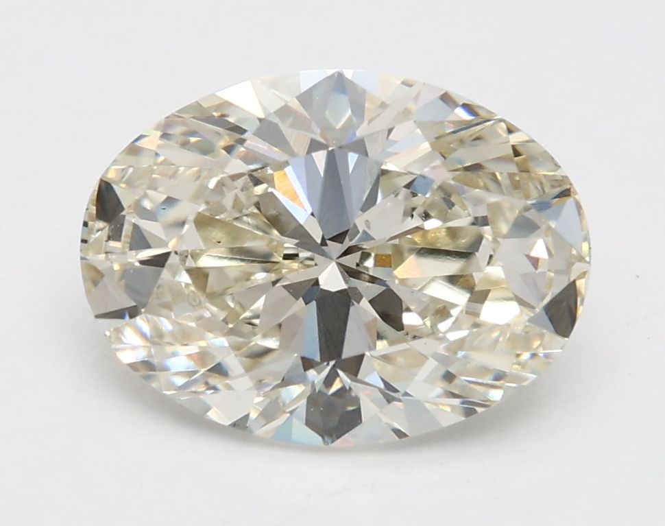 2.02 ct. oval Lab Grown Diamond front image
