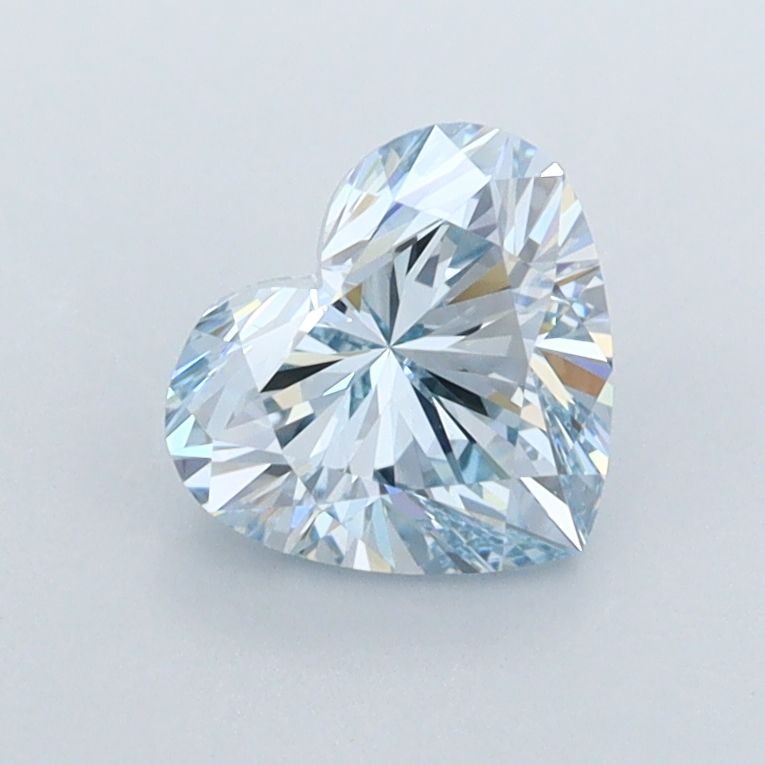 1.01 CT Fancy Intense Blue HEART