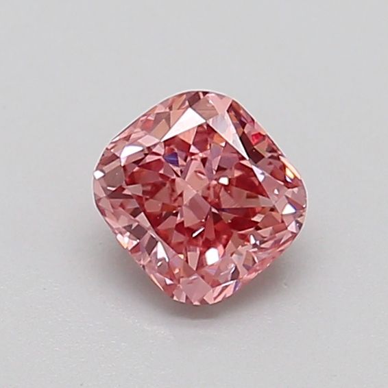 0.56 CT Fancy Intense Pink CUSHION MODIFIED