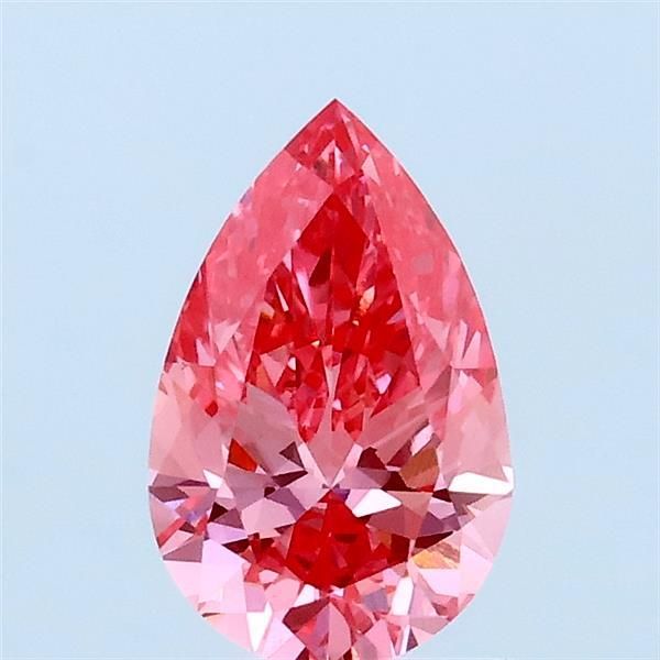 0.82 CT Fancy Vivid Pink PEAR