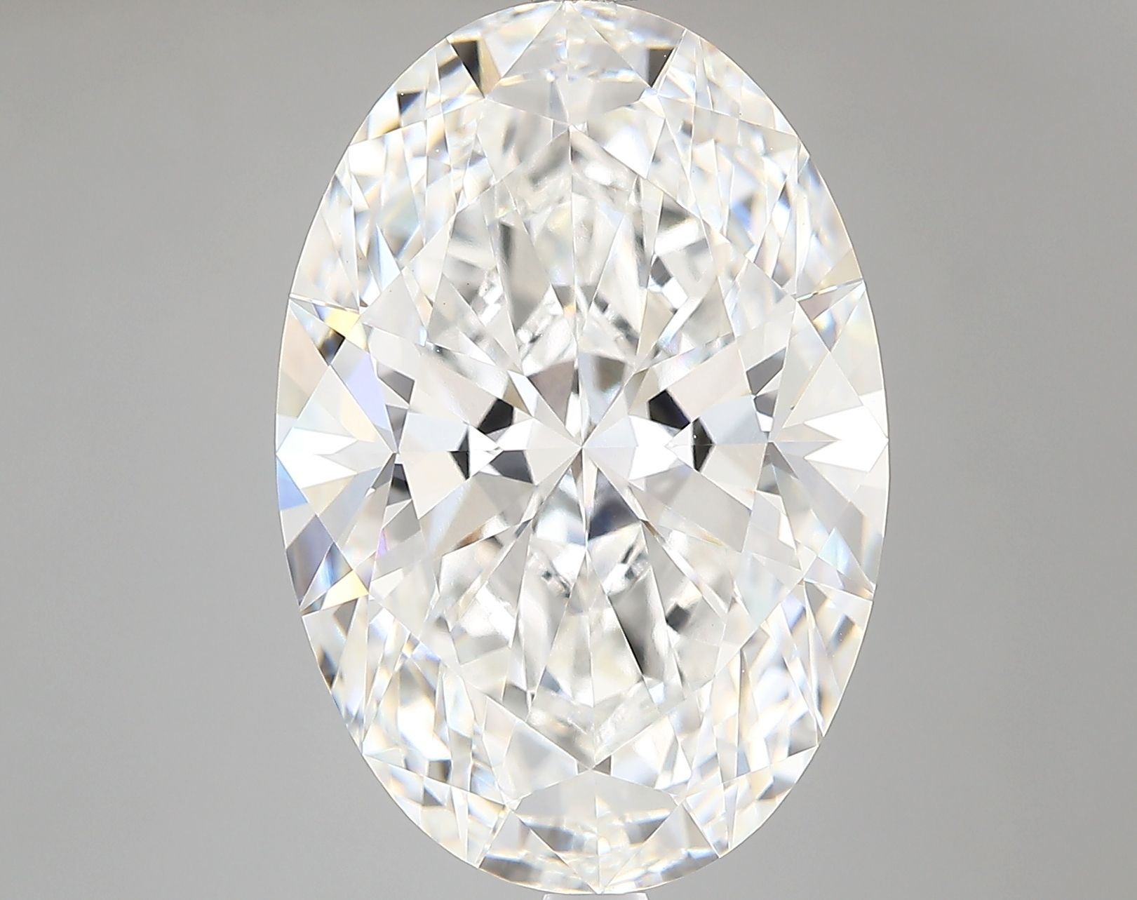 8.09 ct. oval Lab Grown Diamond front image