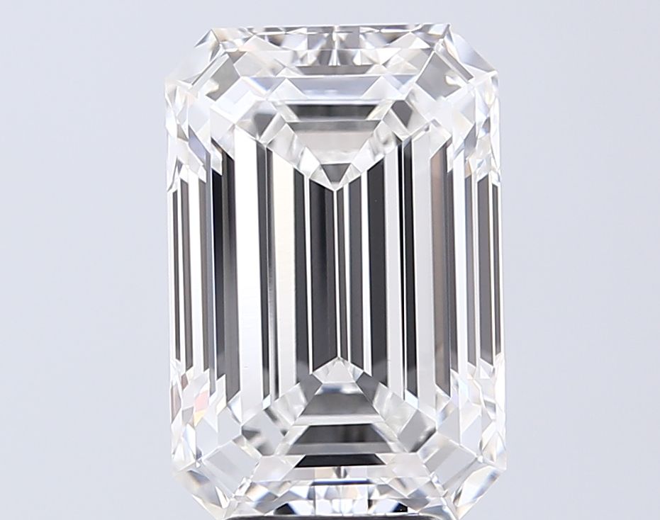 6.02 ct. emerald Lab Grown Diamond front image