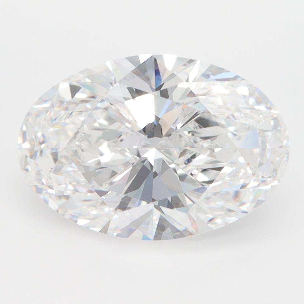 3.09 ct. oval Lab Grown Diamond front image