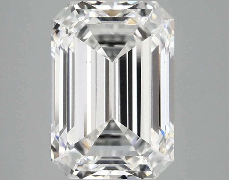 4.09 ct. emerald Lab Grown Diamond front image