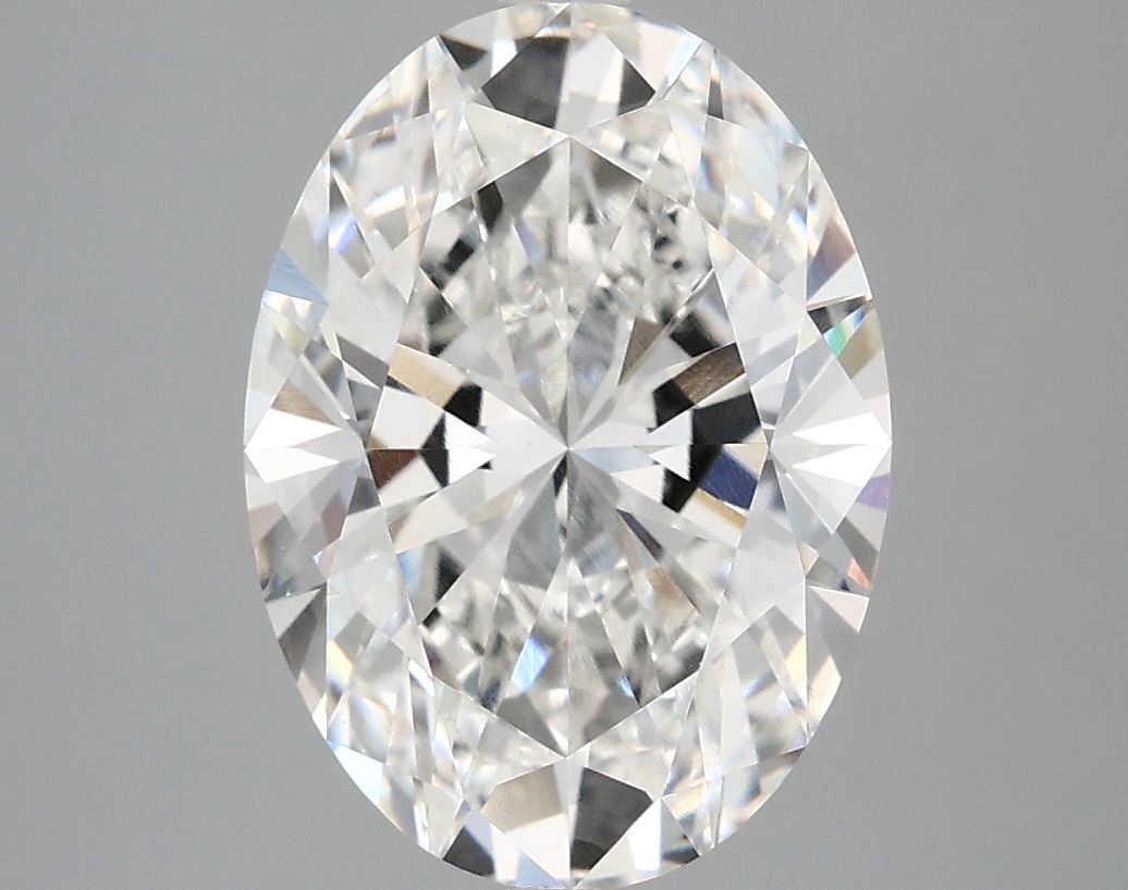 4.05 ct. oval Lab Grown Diamond front image