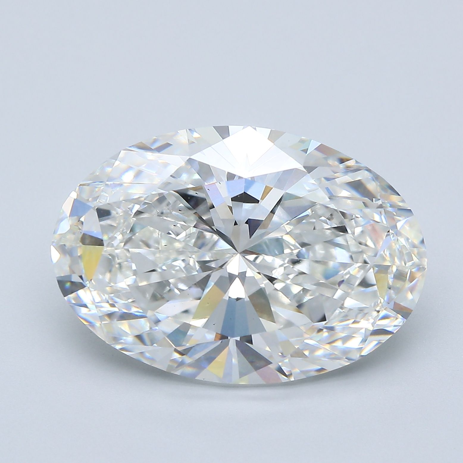 10.09 ct. oval Lab Grown Diamond front image