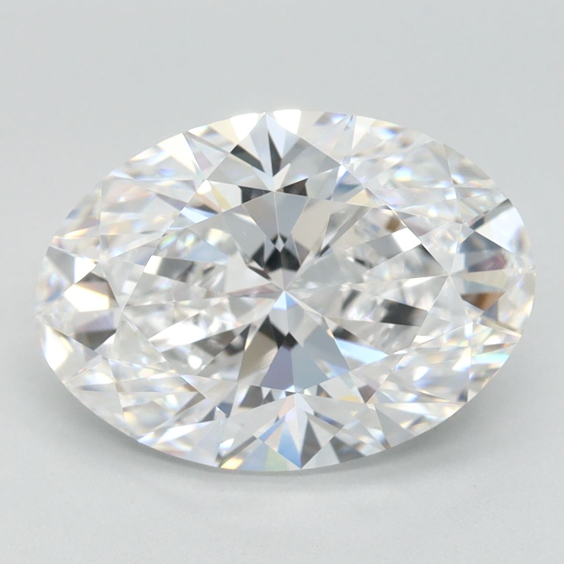 3.44 ct. oval Lab Grown Diamond front image