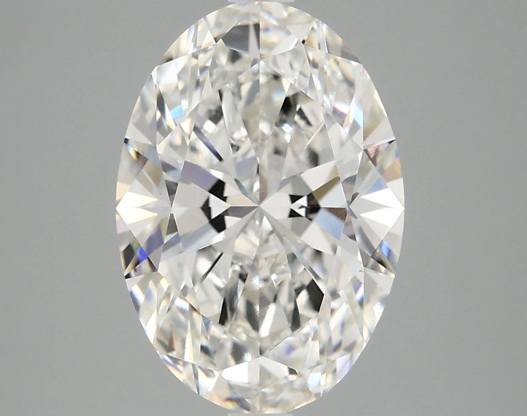 3.79 ct. oval Lab Grown Diamond front image