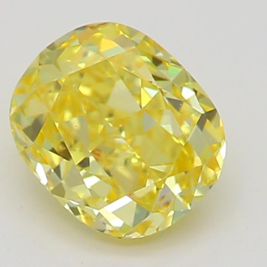 Diament 0.48 ct Fancy Vivid Yellow/SI1