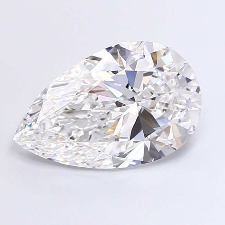 6.56 ct. pear Lab Grown Diamond front image