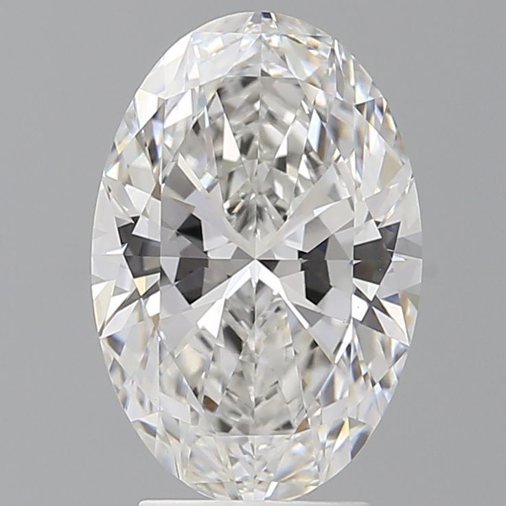 3.56 ct. oval Lab Grown Diamond front image