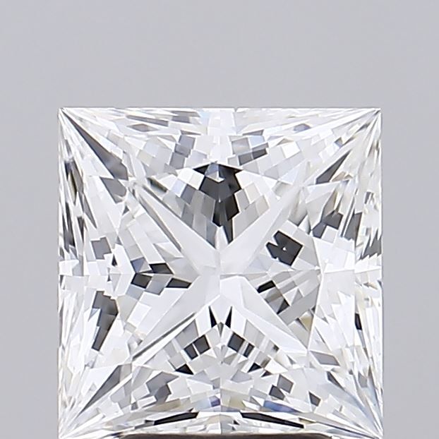 3.94 ct. princess Lab Grown Diamond front image