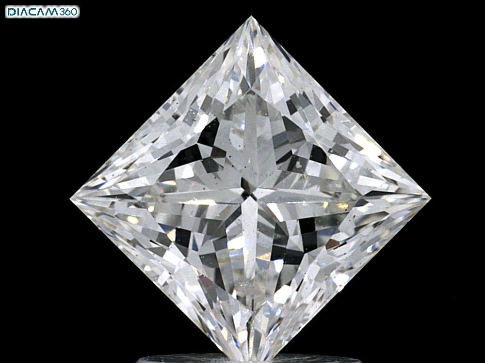 2.05 ct. princess Lab Grown Diamond front image