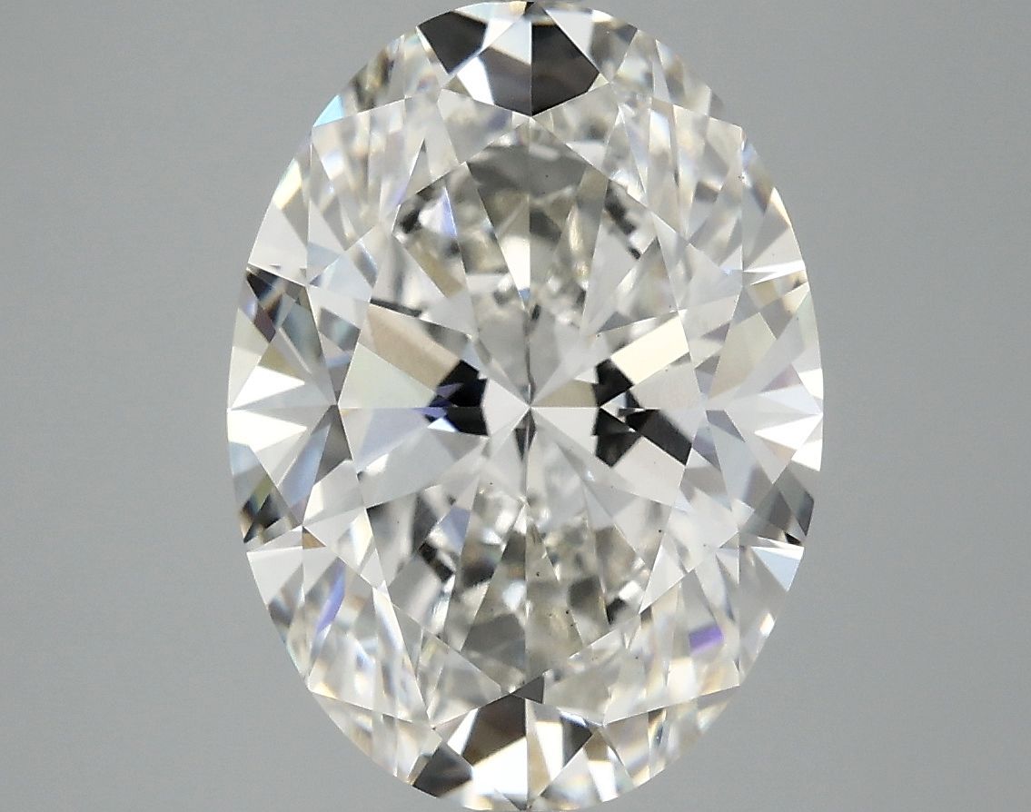 5.04 ct. oval Lab Grown Diamond front image