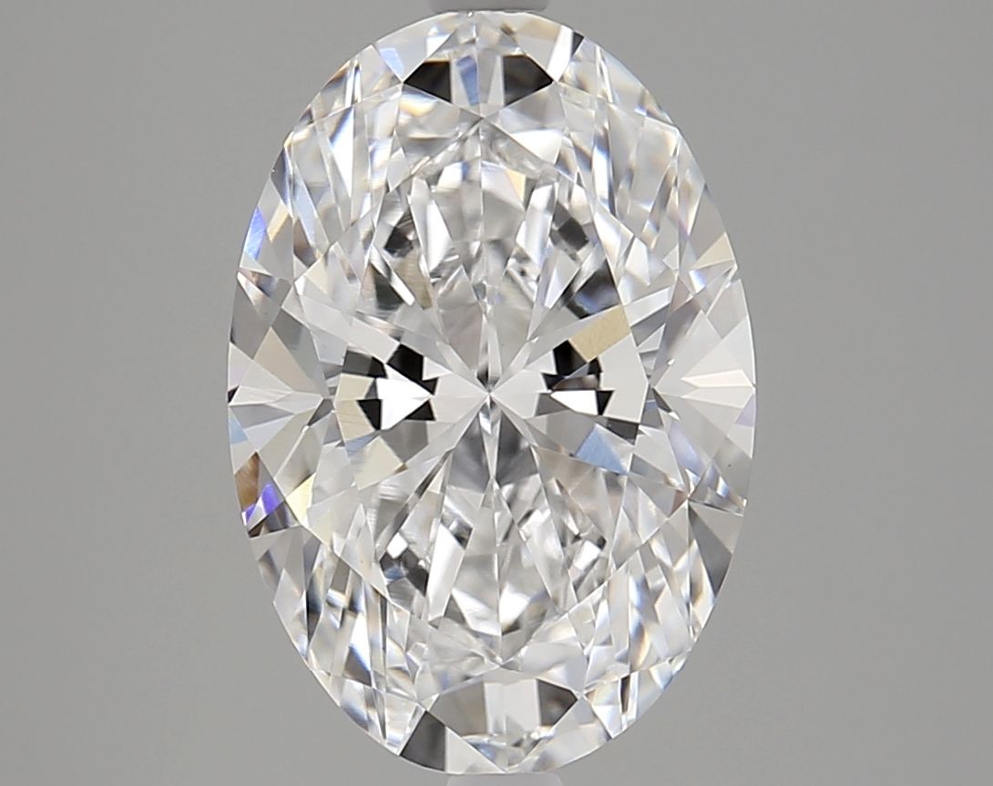 4.06 ct. oval Lab Grown Diamond front image