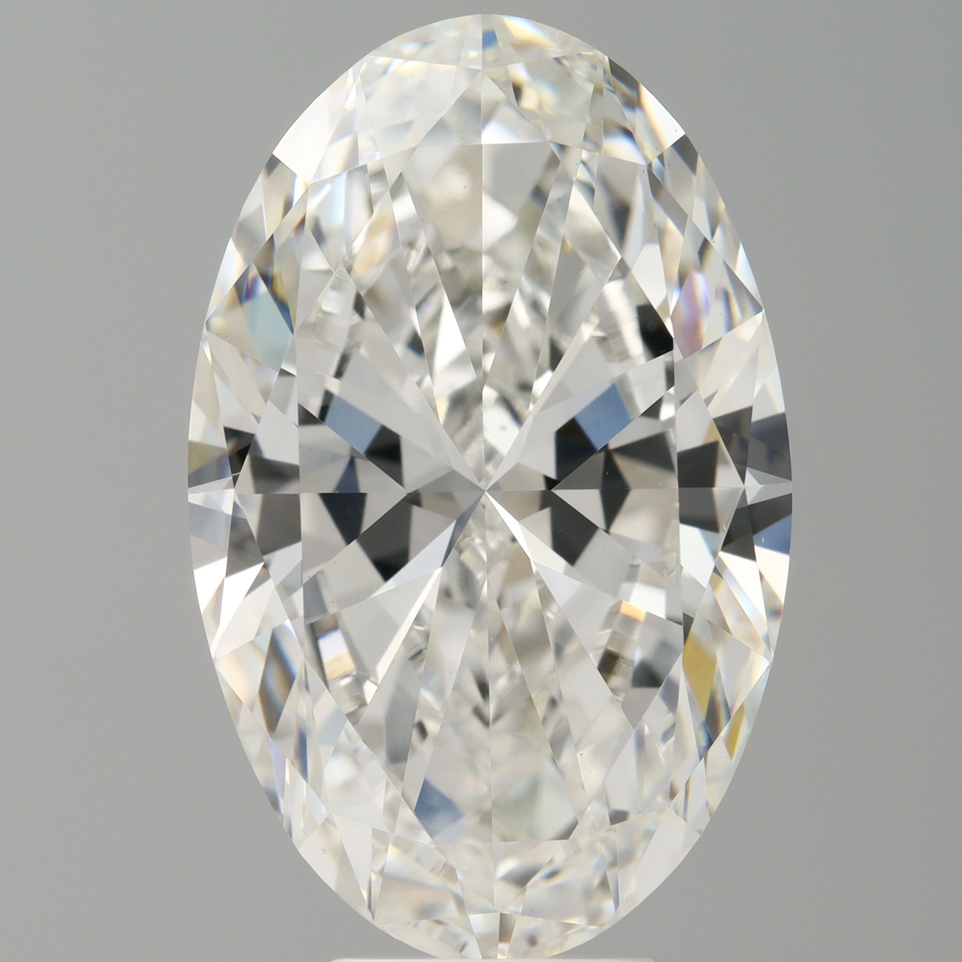 8.02 ct. oval Lab Grown Diamond front image