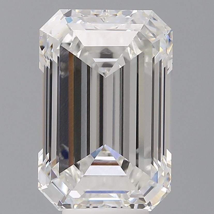 7.60 ct. emerald Lab Grown Diamond front image