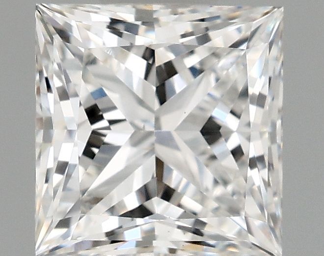 1.10 ct. princess Lab Grown Diamond front image