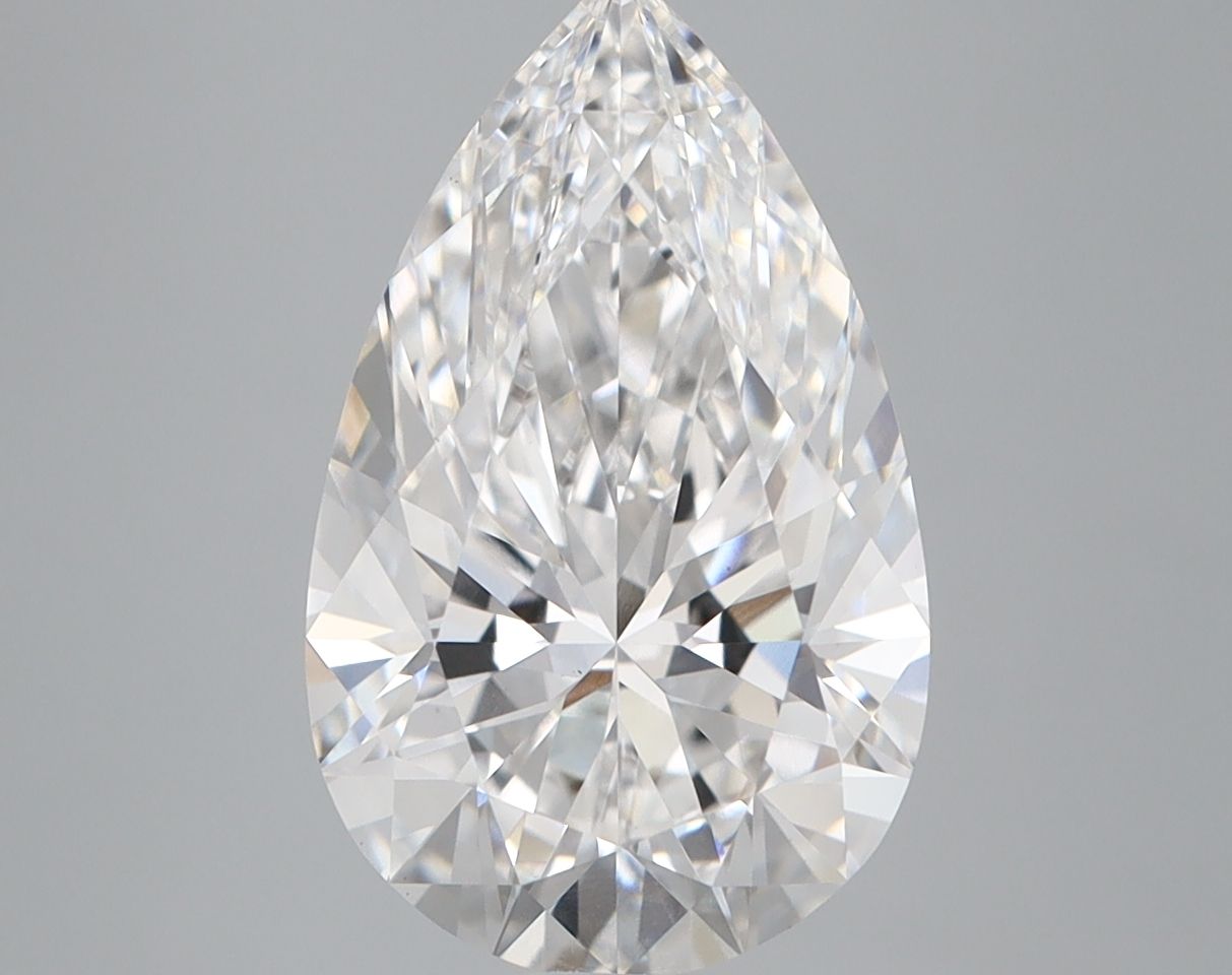 3.58 ct. pear Lab Grown Diamond front image