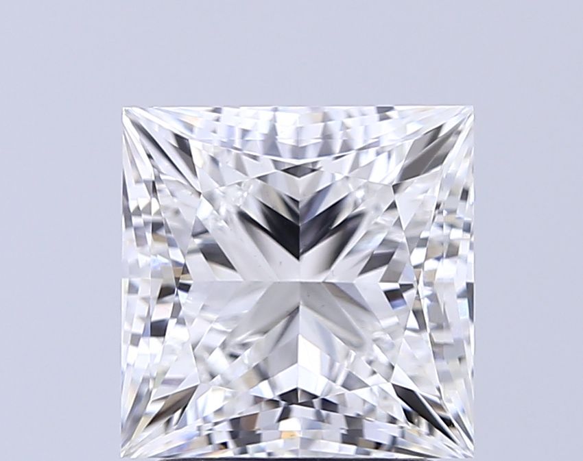 3.02 ct. princess Lab Grown Diamond front image