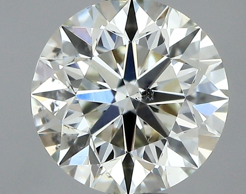 Diament 0.6 ct Very Light Green Yellow/SI2