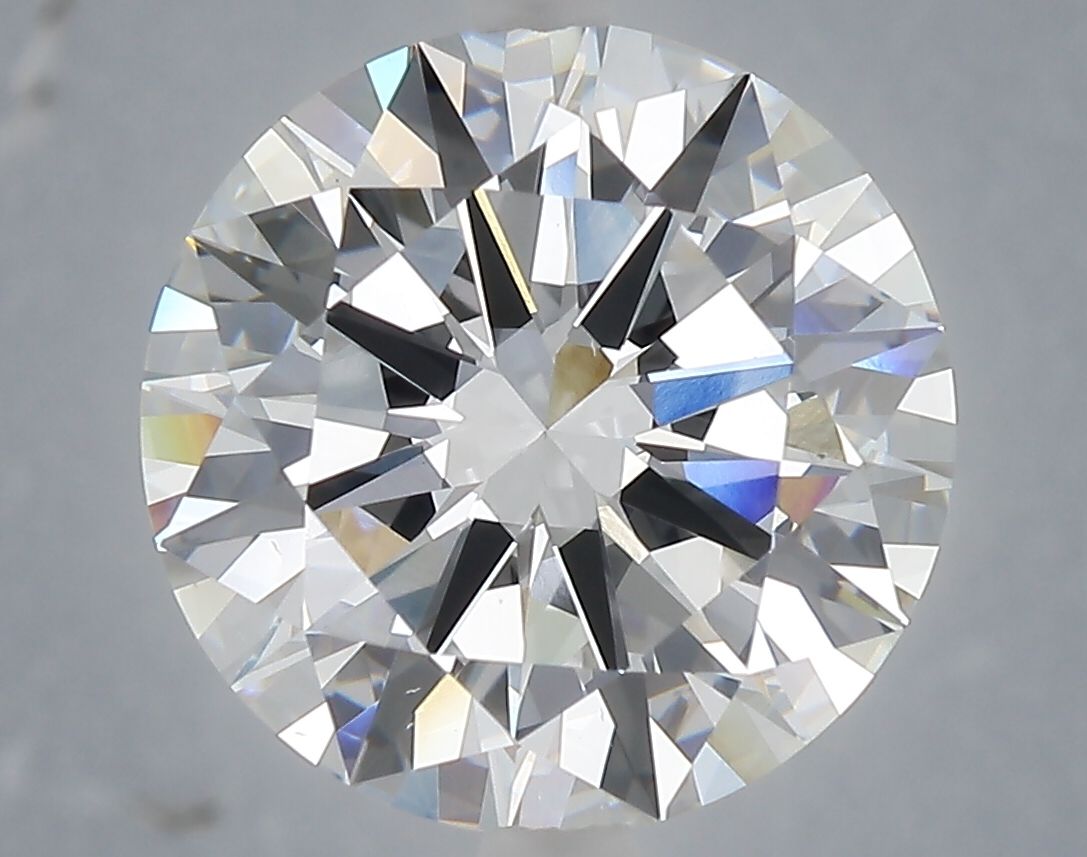 6.01 ct. round Lab Grown Diamond front image
