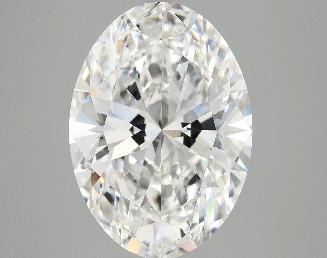 4.06 ct. oval Lab Grown Diamond front image