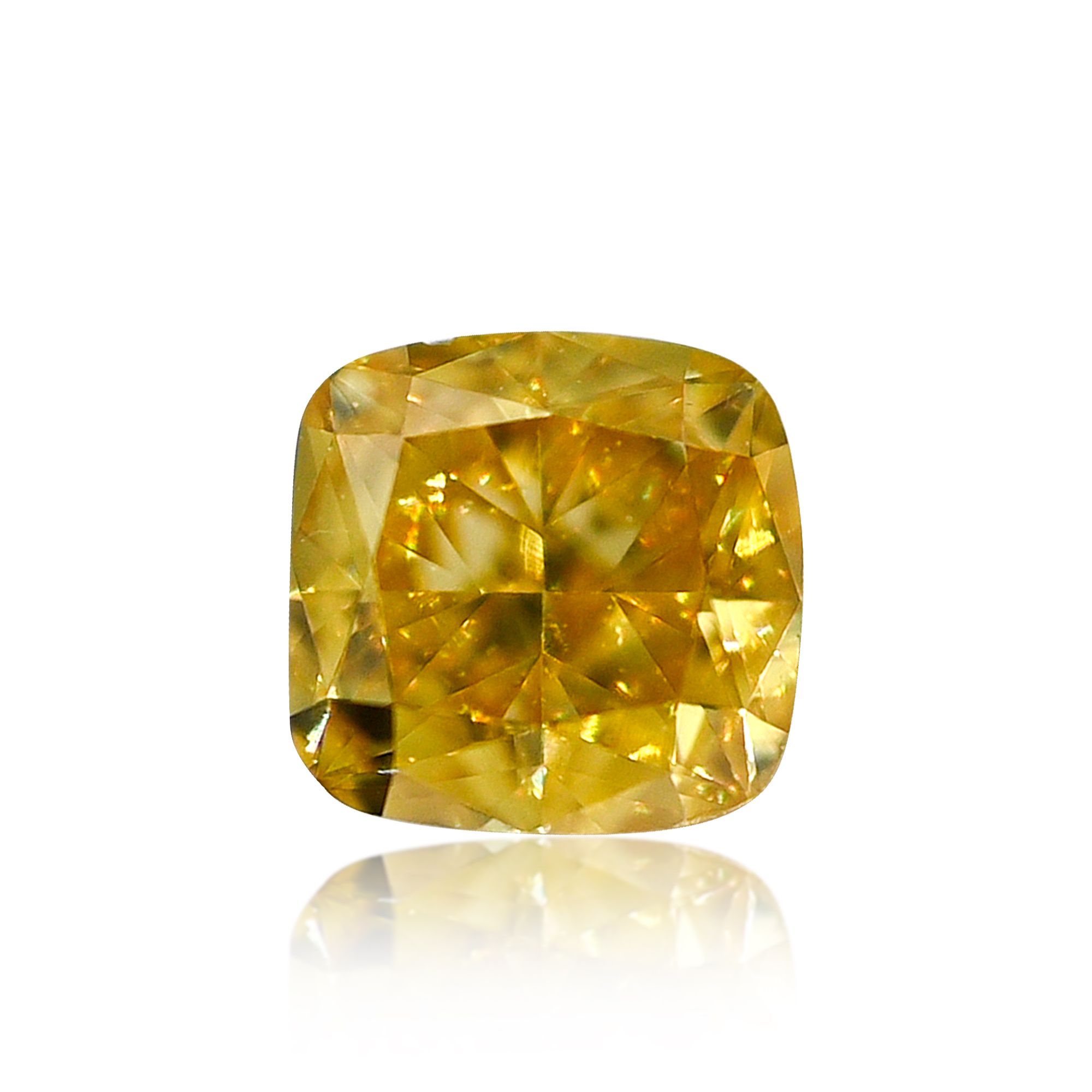 Diament 0.32 ct Fancy Vivid Yellow/VS1