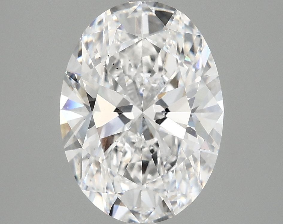 3.02 ct. oval Lab Grown Diamond front image
