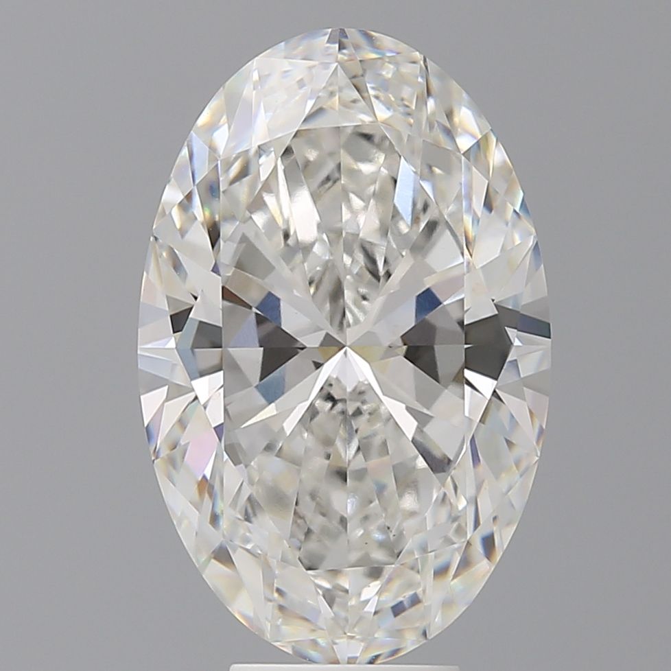 7.54 ct. oval Lab Grown Diamond front image