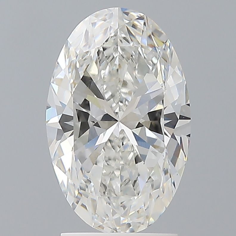 2.60 ct. oval Lab Grown Diamond front image