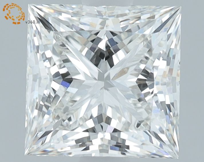 1.65 ct. princess Lab Grown Diamond front image