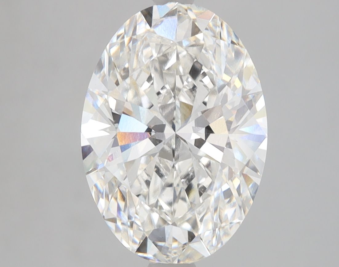 3.10 ct. oval Lab Grown Diamond front image