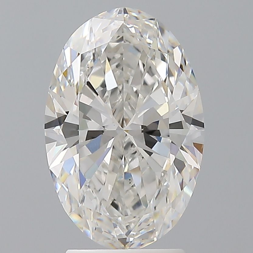 3.04 ct. oval Lab Grown Diamond front image