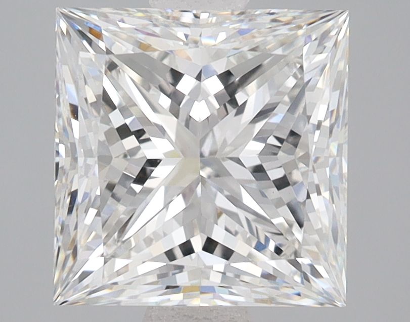 3.23 ct. princess Lab Grown Diamond front image