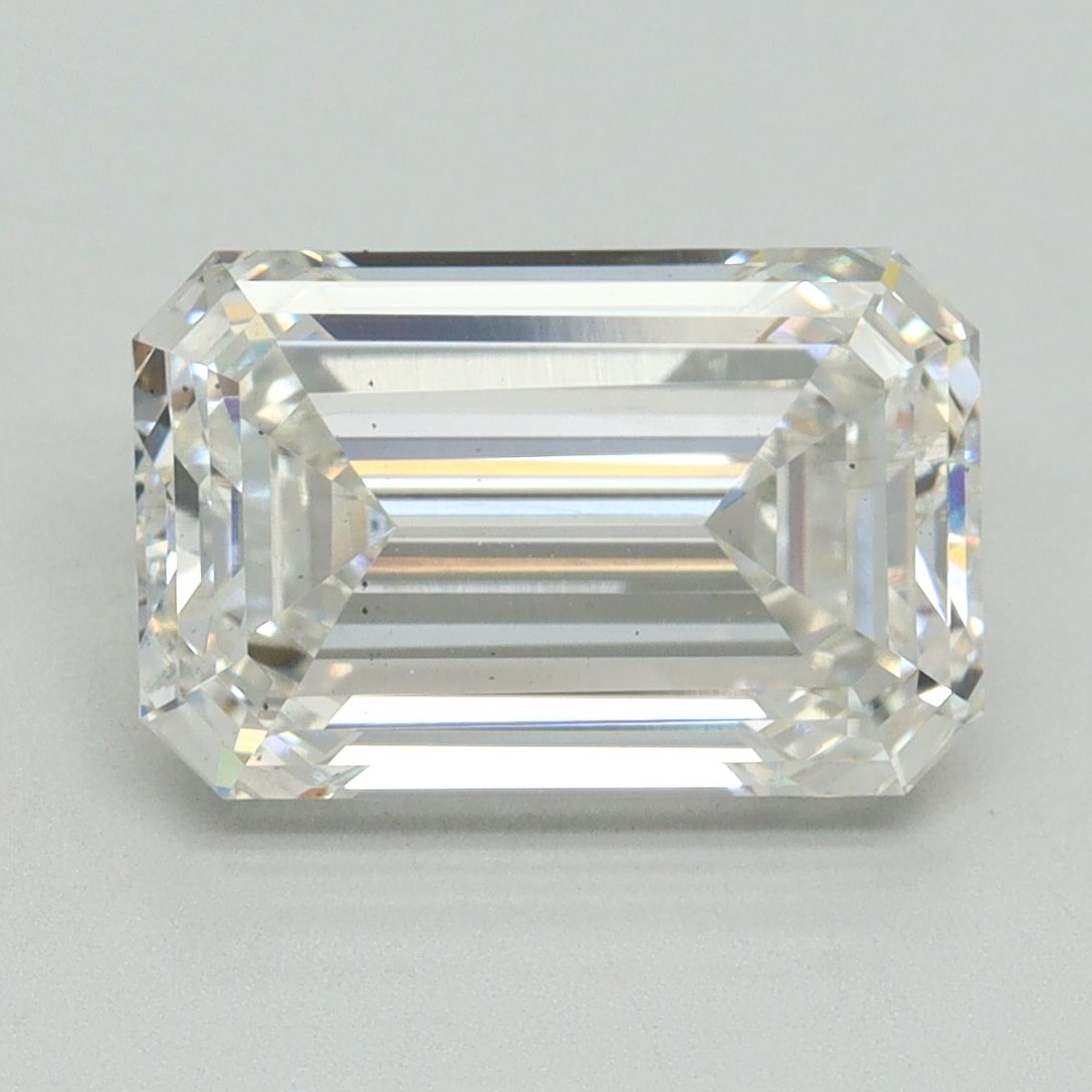 4.10 ct. emerald Lab Grown Diamond front image