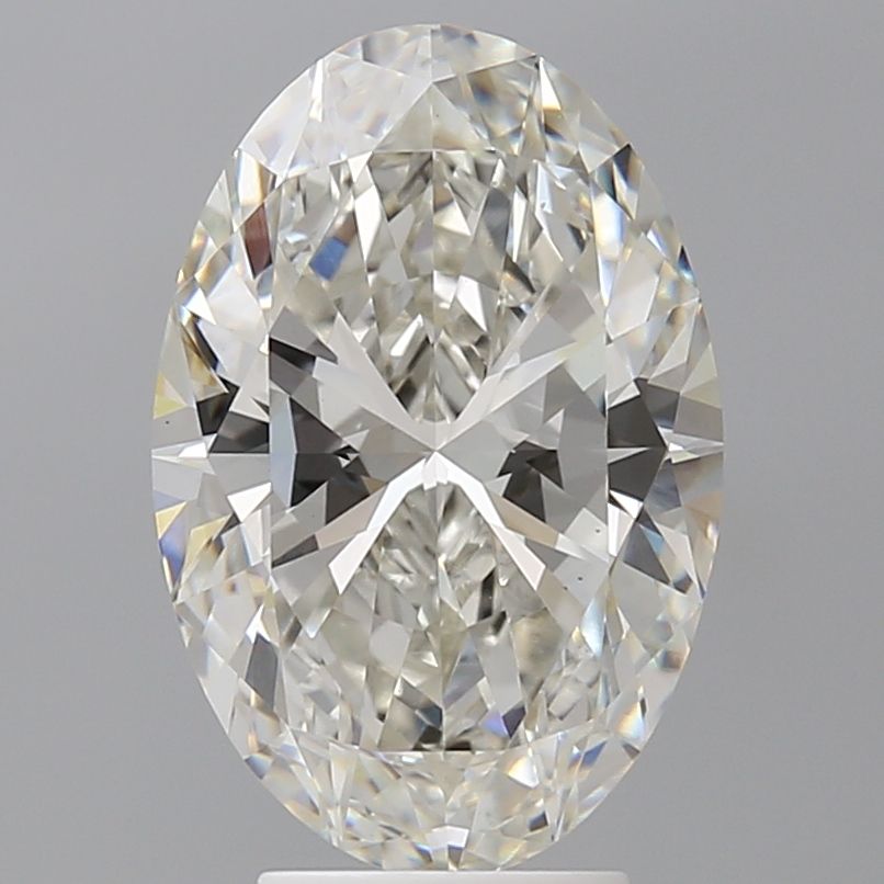 4.58 ct. oval Lab Grown Diamond front image
