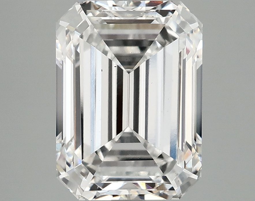 4.10 ct. emerald Lab Grown Diamond front image