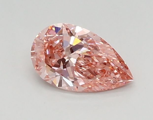 0.34 CT Fancy Vivid Pink PEAR