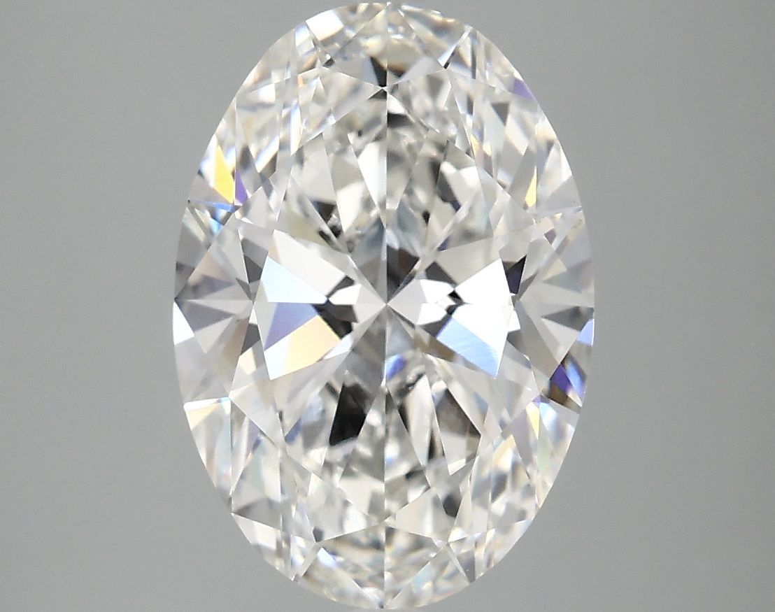 3.80 ct. oval Lab Grown Diamond front image