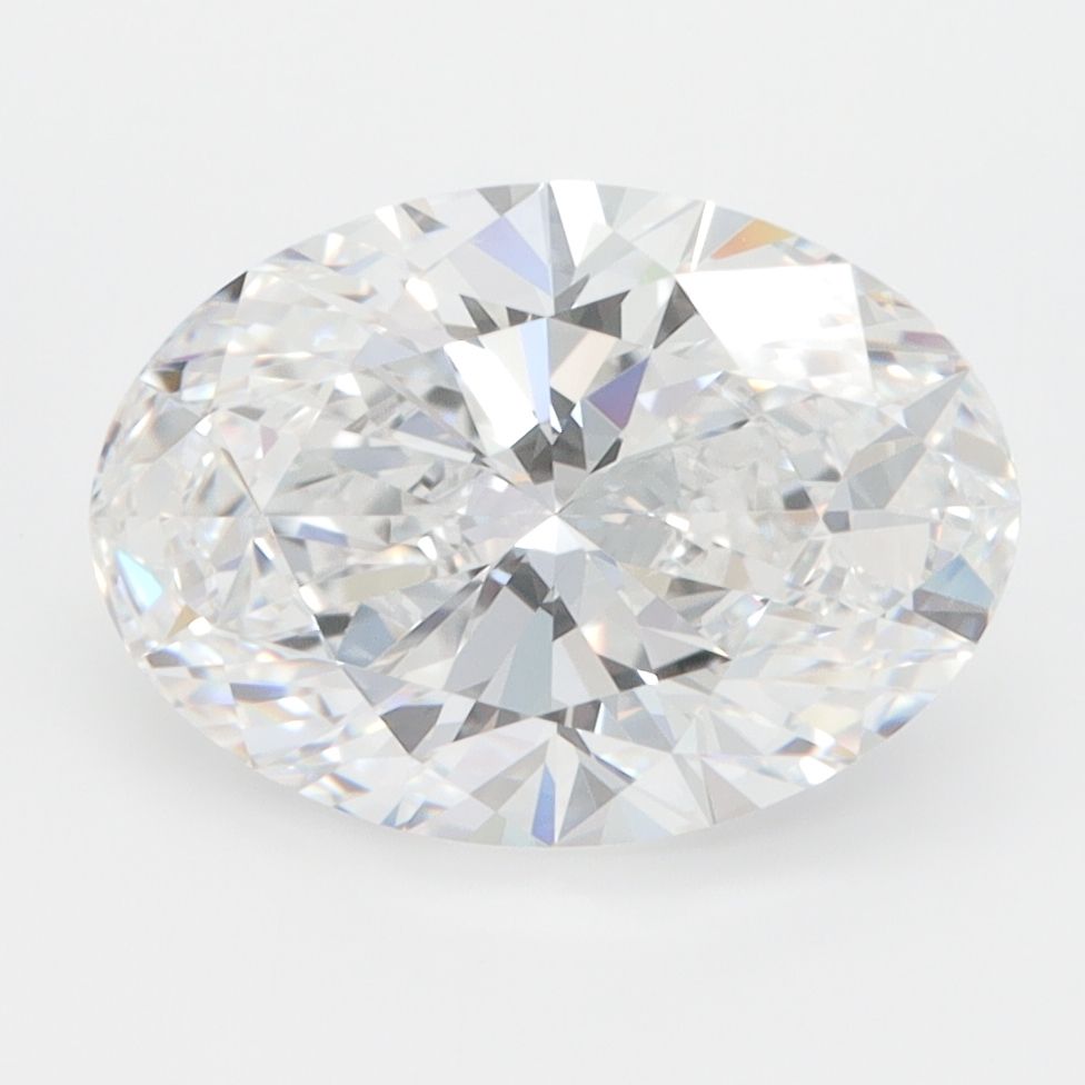 3.03 ct. oval Lab Grown Diamond front image