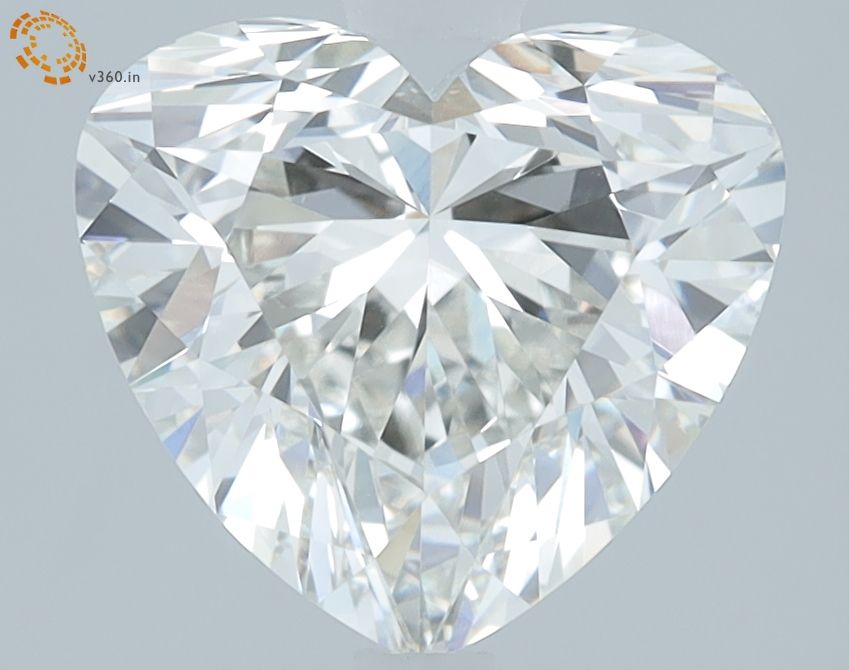2.45 ct. heart Lab Grown Diamond front image