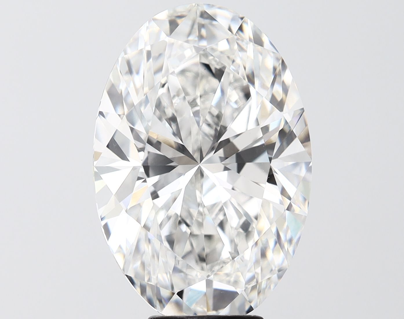 8.10 ct. oval Lab Grown Diamond front image